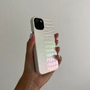 Inicio Funda o Case de iphone White Croco