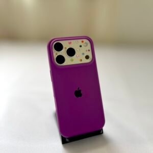 silicon case violeta pastel